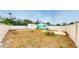 Spacious backyard with a shed and a fenced perimeter at 1130 Queen N St, St Petersburg, FL 33713