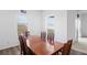 Traditional dining room with wooden table and chairs at 1418 Bluejack Oak Dr, Seffner, FL 33584