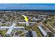 Aerial view of a condo building, showing surrounding area at 2363 Israeli Dr # 61, Clearwater, FL 33763