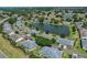 Aerial view showing home and community at 2421 Lancaster Dr, Sun City Center, FL 33573