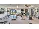 Spacious gym area with a variety of workout equipment, including a treadmill, weights, and machines at 360 N Bayshore Blvd # 207, Clearwater, FL 33759