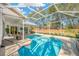 Inviting screened pool and patio area, perfect for relaxation at 4325 Swift Cir, Valrico, FL 33596