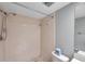 Clean shower stall with tile surround at 5197 Silent Loop # 224, New Port Richey, FL 34652