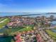 Stunning aerial view of the community and surrounding area at 6085 Bahia Del Mar Blvd # 105, St Petersburg, FL 33715