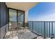 Relaxing balcony with ocean views and outdoor seating at 6322 Palma Del Mar S Blvd # 1001, St Petersburg, FL 33715