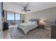 Bright bedroom with ocean view and private balcony access at 6322 Palma Del Mar S Blvd # 1001, St Petersburg, FL 33715