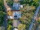 Aerial view showcasing a home's location and surrounding neighborhood at 6327 Emerson S Ave, St Petersburg, FL 33707