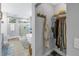 Closet with hanging rods and additional storage space at 6327 Emerson S Ave, St Petersburg, FL 33707