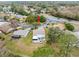 Aerial view showing house location and surrounding neighborhood at 7436 Baltusrol Dr, New Port Richey, FL 34654