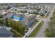 Aerial view highlighting the home's curb appeal at 7602 S Desoto St, Tampa, FL 33616