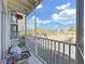 Relaxing screened balcony overlooking community amenities at 8229 Eagles Park N Dr, St Petersburg, FL 33709