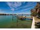 Waterfront dock offering scenic waterway views at 9320 Gulf Blvd, St Pete Beach, FL 33706