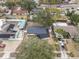 Aerial view showing home's neighborhood context at 11119 N 21St St, Tampa, FL 33612