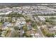 Aerial view showing home location and amenities at 11119 N 21St St, Tampa, FL 33612