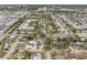 Aerial view showing house location in neighborhood at 11119 N 21St St, Tampa, FL 33612