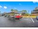 Guest parking lot with covered spaces and ample room at 14525 Catalina Cir, Seminole, FL 33776