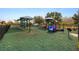 playground with play structures and shaded areas at 18398 Aylesbury Ln, Land O Lakes, FL 34638