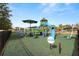 Large playground with slides, climbing structures, and shaded areas at 18398 Aylesbury Ln, Land O Lakes, FL 34638