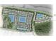 Site map of The Townhomes at River Landing at 2093 Hallier Cv, Wesley Chapel, FL 33543