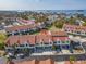 Aerial view of a condo community near the water at 2372 Hanover Dr, Dunedin, FL 34698