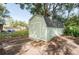 Large storage shed in backyard at 27103 Wakefield Dr, Brooksville, FL 34602