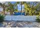 Blue house with white fence and gate in the front at 2751 2Nd S Ave, St Petersburg, FL 33712