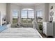 Main bedroom with bay window and stunning views at 4334 Spinnaker Cove Ln, Tampa, FL 33615