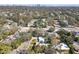 Property overview showing home's location in residential neighborhood at 4408 W Leona St, Tampa, FL 33629