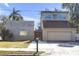 Modern home with attached garage, visible from street at 4408 W Leona St, Tampa, FL 33629