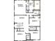 Second floor plan with owner's retreat, two bedrooms, and baths at 507 N Bradford Ave, Tampa, FL 33609