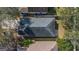 Overhead view of the home's roof and backyard at 5605 Tanagergrove Way, Lithia, FL 33547