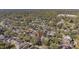 Aerial view of a house and surrounding neighborhood at 5605 Tanagergrove Way, Lithia, FL 33547