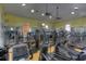 Well-equipped fitness center with various exercise machines at 5605 Tanagergrove Way, Lithia, FL 33547