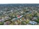 Aerial view of the property and surrounding area at 6170 7Th N Ave, St Petersburg, FL 33710