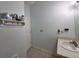 Clean bathroom with a sink, toilet, and shower at 6190 107Th N Ave, Pinellas Park, FL 33782