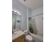 Bathroom with shower, toilet and single vanity at 6190 107Th N Ave, Pinellas Park, FL 33782