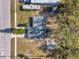 Overhead view of a single-Gathering home with RV parking and a backyard at 6629 Travis Blvd, Tampa, FL 33610