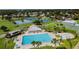 Community pool and tennis courts at 10323 Del Mar Cir, Tampa, FL 33624