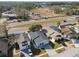 Aerial view of homes and community at 10323 Del Mar Cir, Tampa, FL 33624