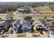 Aerial view of homes and community at 10323 Del Mar Cir, Tampa, FL 33624