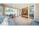 Sunroom with access to living area and backyard at 1553 Regal Mist Loop, Trinity, FL 34655