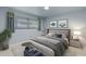 Spacious bedroom with a comfortable bed and stylish decor at 1903 Oro Ct, Clearwater, FL 33764