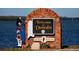 Welcome to Dunedin, Florida sign by the water at 2112 Gulf View Blvd, Dunedin, FL 34698