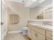 Simple bathroom with shower/tub combo and vanity at 2752 Buckhorn Oaks Dr, Valrico, FL 33594