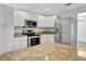 Kitchen with granite countertops and stainless steel appliances at 2851 Hardee Dr, Sarasota, FL 34231