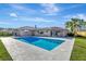 Inviting pool area with spacious deck at 2851 Hardee Dr, Sarasota, FL 34231