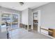 Kitchen with sliding glass doors leading to outdoor patio at 4000 14Th Ne St, St Petersburg, FL 33703