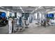 Well-equipped gym featuring modern weight machines, treadmills, and mirrored walls for a comprehensive workout experience at 4748 Ballast Crest Cv, Land O Lakes, FL 34638