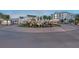 Landscaped roundabout in the heart of a residential community at 5351 Bridge St # 67, Tampa, FL 33611
