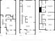 Detailed three-story floor plan showcasing layout, room dimensions, garage, balcony, and walk-in closets at 5351 Bridge St # 67, Tampa, FL 33611